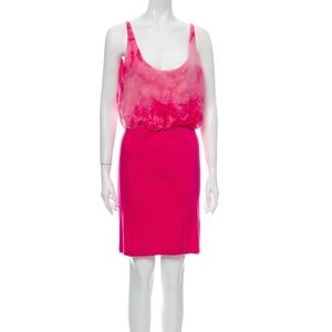 Alice + Olivia Tie Dye Print Mini Dress, M